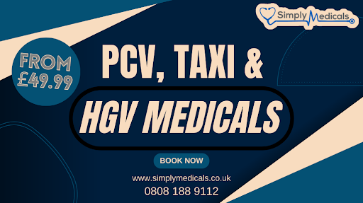 Simply Medicals - PCV, Taxi & HGV Medicals - Swindon
