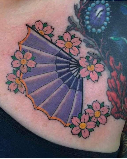 Explore black veil brides tattoo ideas, creative tattoo ideas in Goose Creek, available at Red Kirin Tattoo