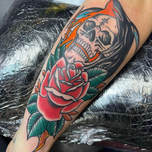 Find small joker tattoo ideas for your next unique tattoo in Hinesville at Dark Horse Art Studios