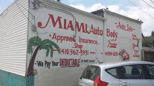 Miami Auto Sales, 3300 Strickland St, Baltimore, MD 21229, USA, 