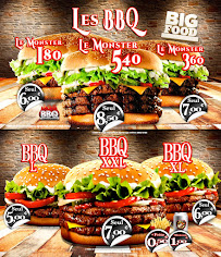 Le New Burger NB à Saint-Denis menu