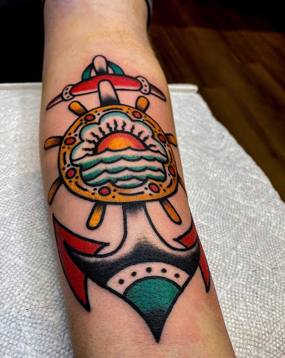 Explore sea life tattoo ideas, creative tattoo ideas in Springfield, available at Good Heart Tattoos