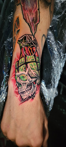 Explore tattoo ideas horror, creative tattoo ideas in Angola, available at Hoodlum Ink