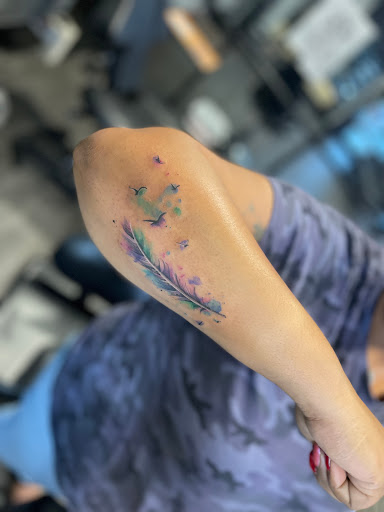 Explore three heart tattoo ideas, creative tattoo ideas in Atlanta, available at Black Cloud Tattoo and Piercing