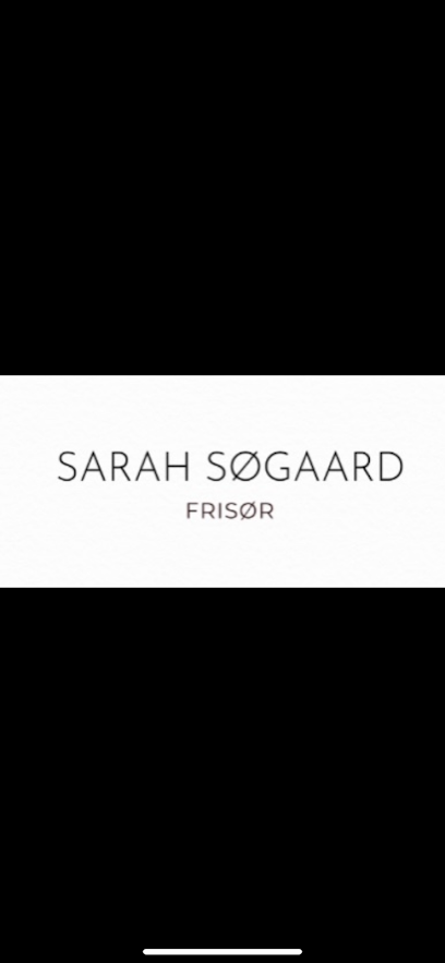 FRISØR SARAH SØGAARD