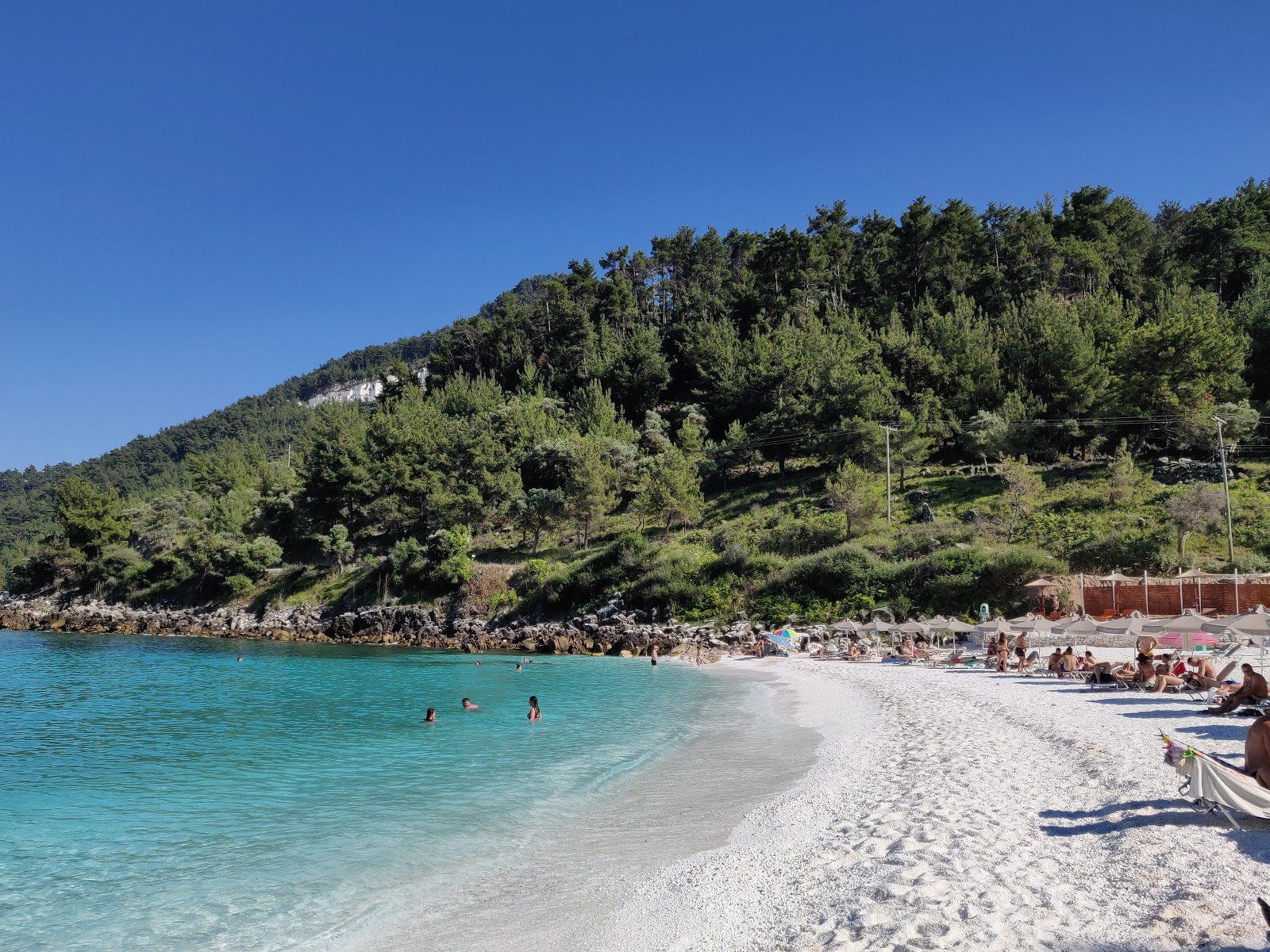 Foto van Saliara Strand gedeeltelijk resortgebied