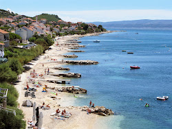 Podstrana beach'in fotoğrafı çok temiz temizlik seviyesi ile