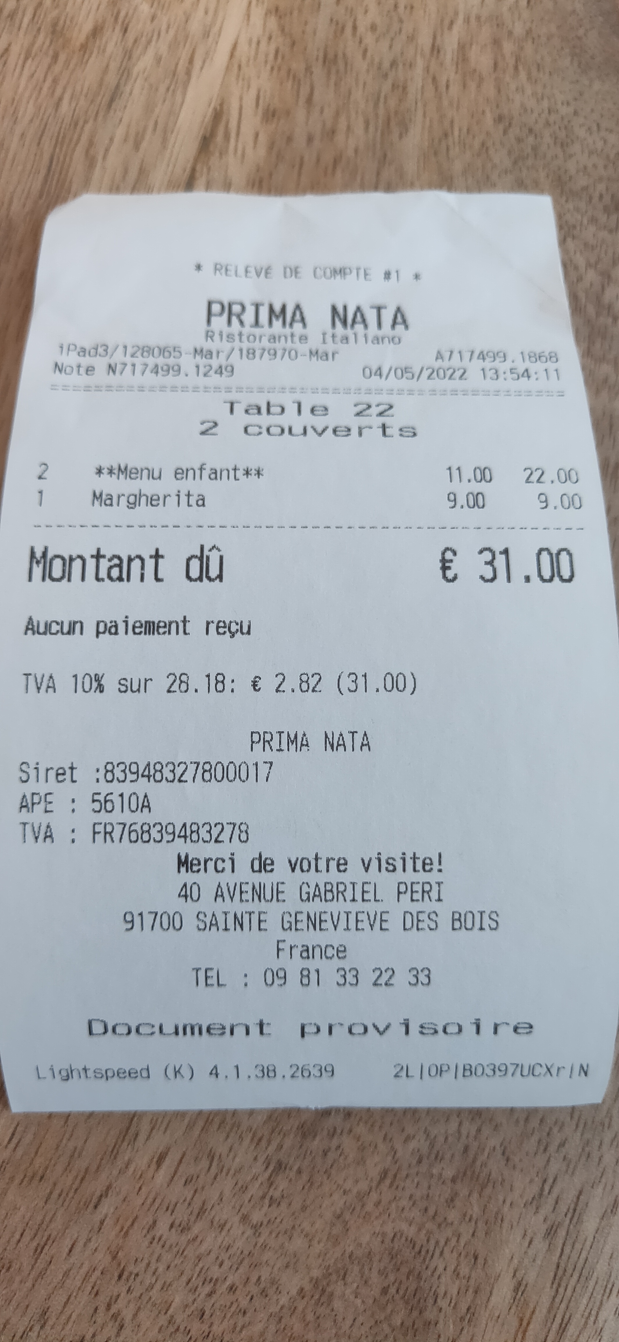 Photo n° 3 de l'avis de Marc.h fait le 04/05/2022 à 14:37