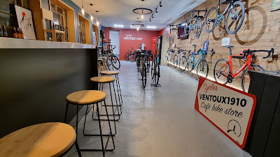 Cycles VENTOUX 1910® café bike store à Beaumes-de-Venise