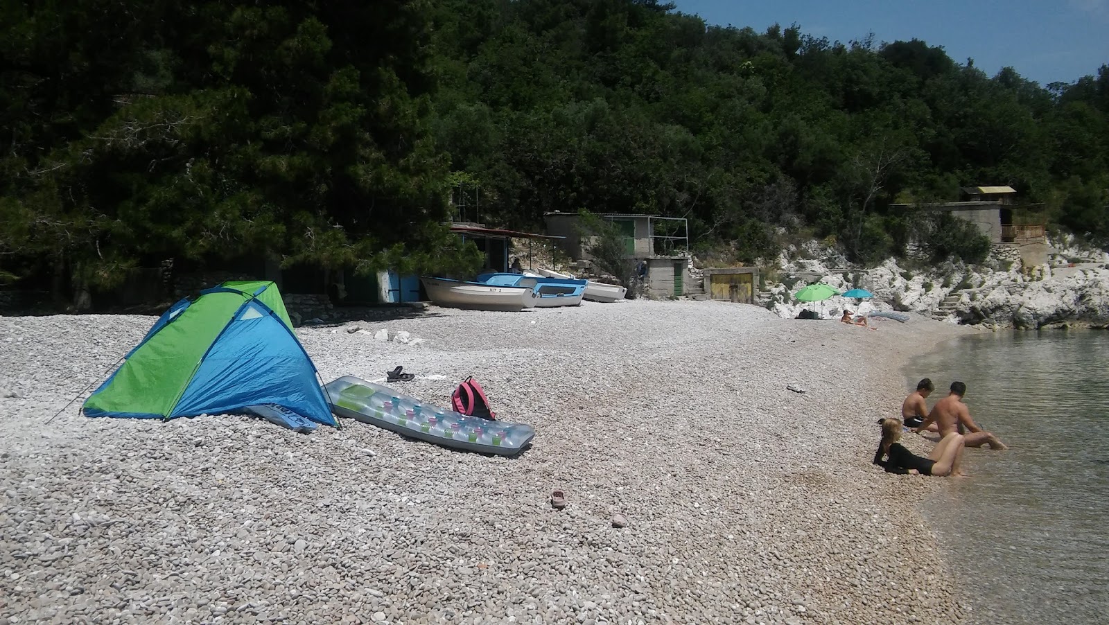 Photo of Jelenscica beach located in natural area
