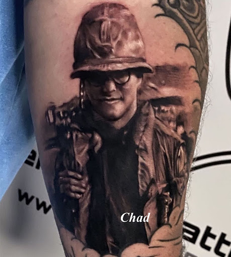 Explore dark tattoo ideas for men, creative tattoo ideas in Sanford, available at Venom Ink Tattoo