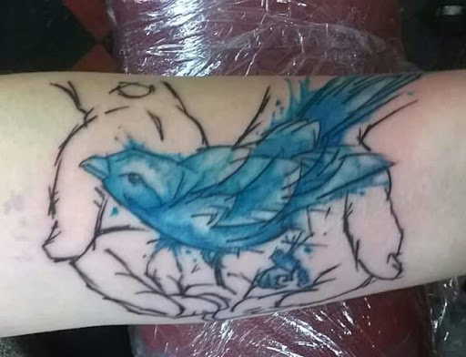 Explore trafalgar law tattoo ideas, creative tattoo ideas in Norman, available at Studio Ink