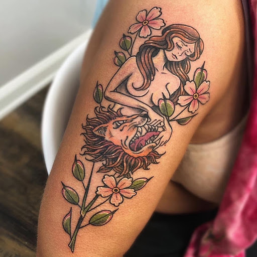 Explore cover up foot tattoo ideas, creative tattoo ideas in Charles Town, available at Blue Heron Tattoo