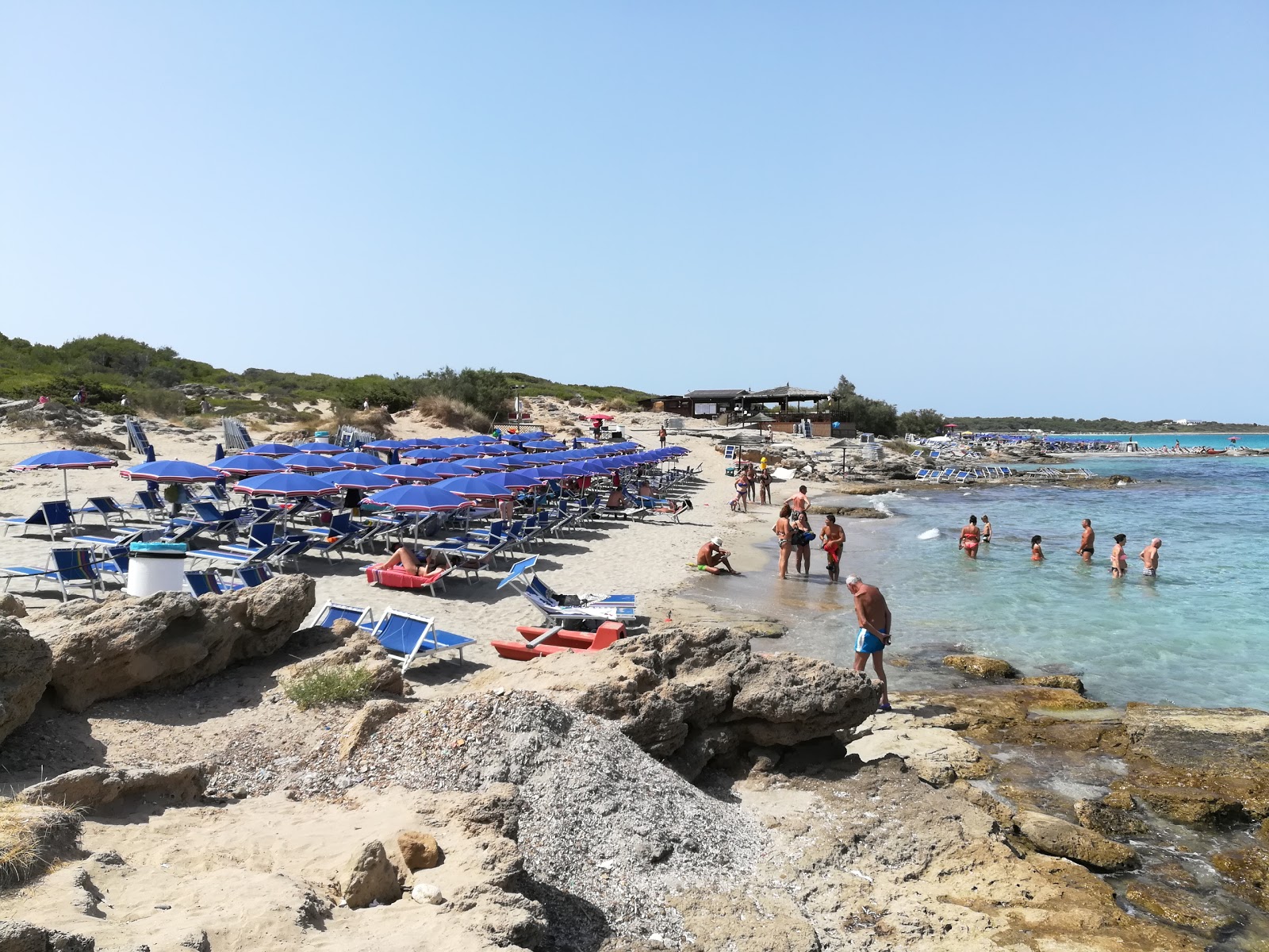 Punta della Suina'in fotoğrafı geniş plaj ile birlikte