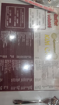 Restaurant asiatique Kim Chi à Tonnerre - menu / carte