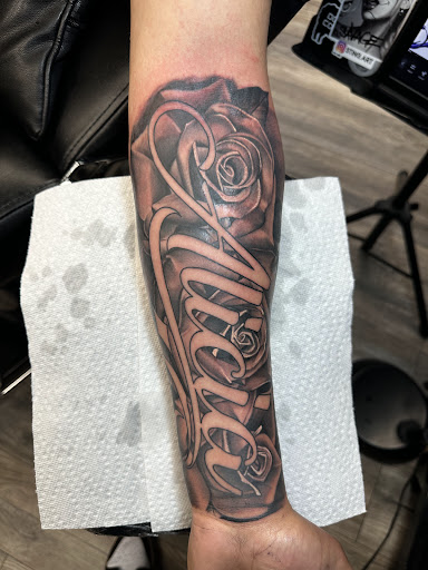 Explore inside forearm tattoo ideas, creative tattoo ideas in Brooklyn, available at Empire Ink Tattoo Studio