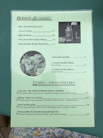 Bông Sen à Bordeaux menu