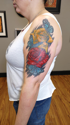 Explore monopoly tattoo ideas, creative tattoo ideas in New Hartford, available at Bodily Charm Tattoo & Piercing