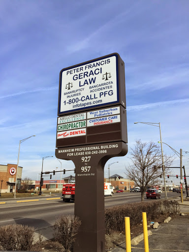 Peter Francis Geraci Law L.L.C., 927 S Mannheim Rd #1n, Westchester, IL 60154, Bankruptcy Attorney