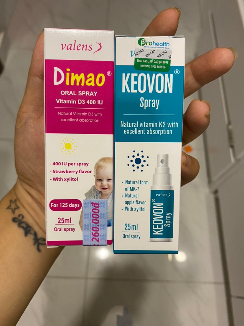 DIMAO Vitamin D3 Miền Nam Chính Hãng