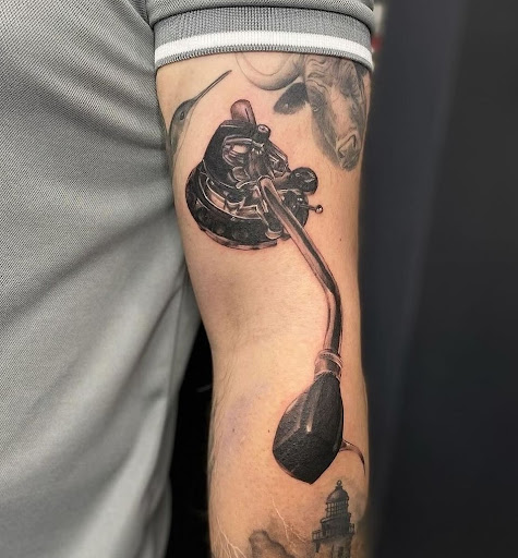 Explore wanderlust tattoo ideas, creative tattoo ideas in Schaumburg, available at Atmosphere Tattoo Gallery - Schaumburg