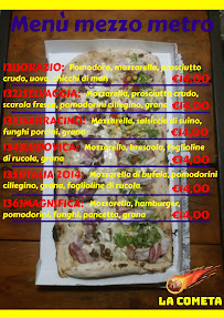 Menu / carte de Pizzeria la Cometa à Pagani