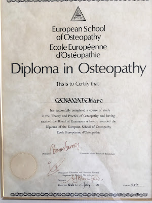 Canavate Marc Ostéopathe D.O Maidstone / Acupuncture AIBE à Roquebrune-Cap-Martin