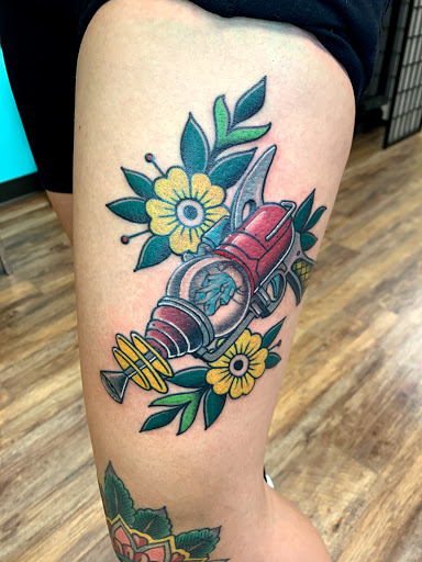 Explore houston texans tattoo ideas, creative tattoo ideas in Yakima, available at Top Kat Tattoo