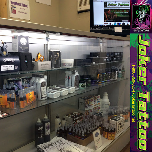 Tattoo and Piercing Shop «Joker Tattoo Supplies», reviews and photos, 650 S Bridge St, Visalia, CA 93277, USA