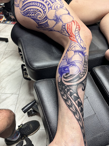 Explore santa tattoo ideas, creative tattoo ideas in Gladewater, available at Hillies Appointment Only