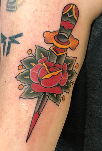 Explore grandkids names tattoo ideas, creative tattoo ideas in Mesa, available at Club Tattoo