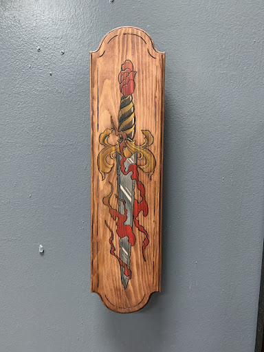 Explore mirrored tattoo ideas, creative tattoo ideas in Houma, available at Black Pearl Tattoo Co