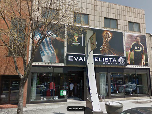 Messi clothing shops in Montreal