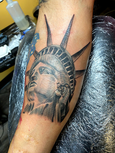 Explore minion tattoo ideas, creative tattoo ideas in Warner Robins, available at Untold Pain Tattoo Studio