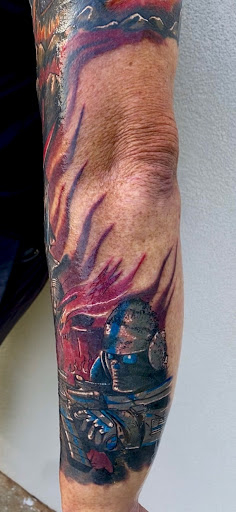 Explore philosophical tattoo ideas, creative tattoo ideas in Conroe, available at Nicoles Tattoos and Piercings