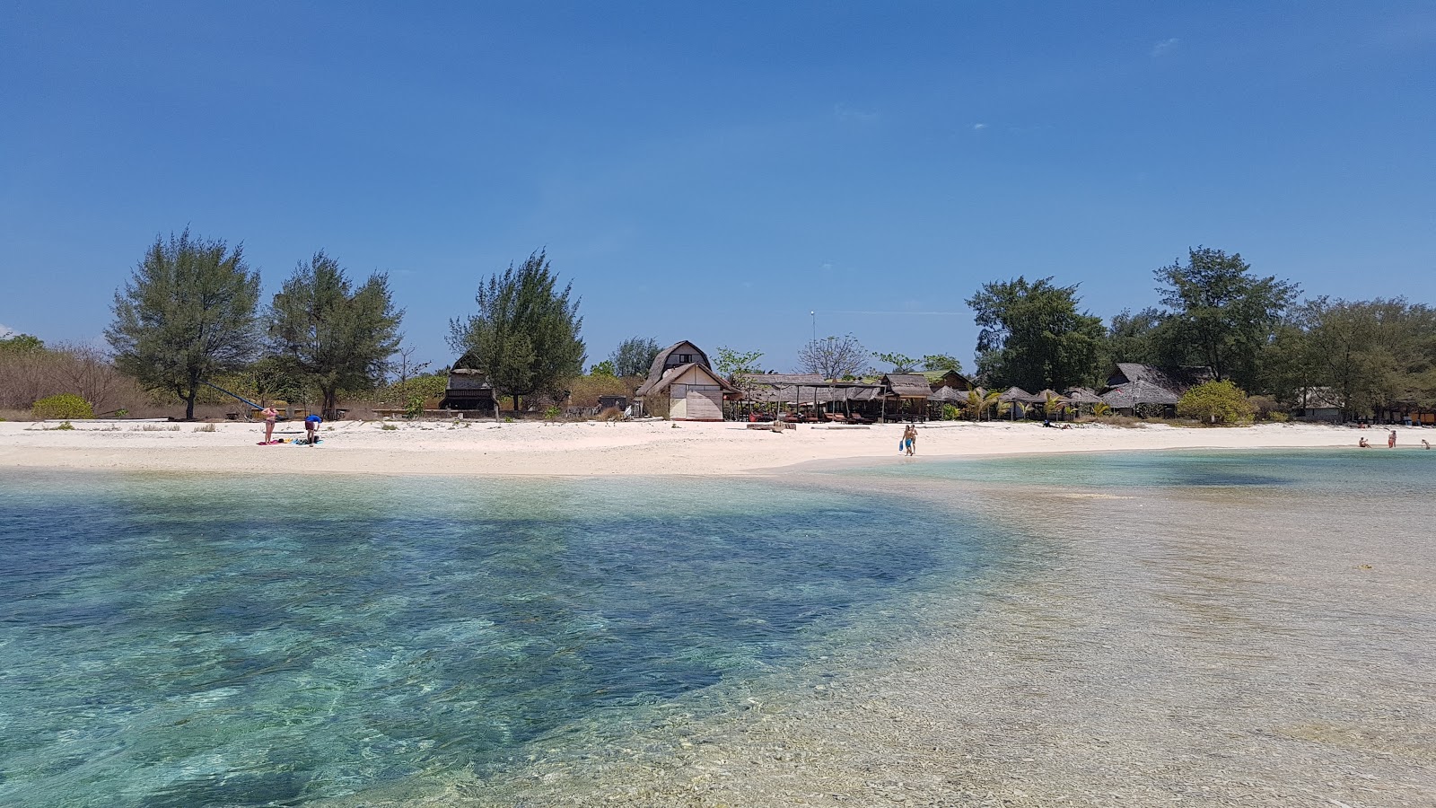 Zdjęcie Gili Meno Seri Beach z poziomem czystości wysoki