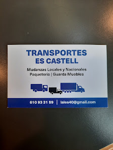 Mudanzas en Menorca, Transports Es Castell Av. d'es Castell, 12, 07720 Es Castell, Balearic Islands, España