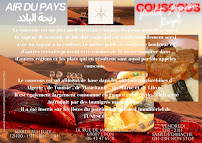 Restaurant Air du Pays à Lyon menu