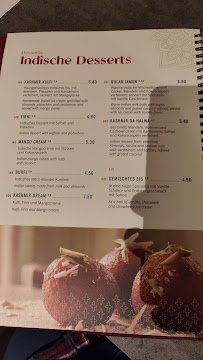 Kashmir à Leinfelden-Echterdingen menu