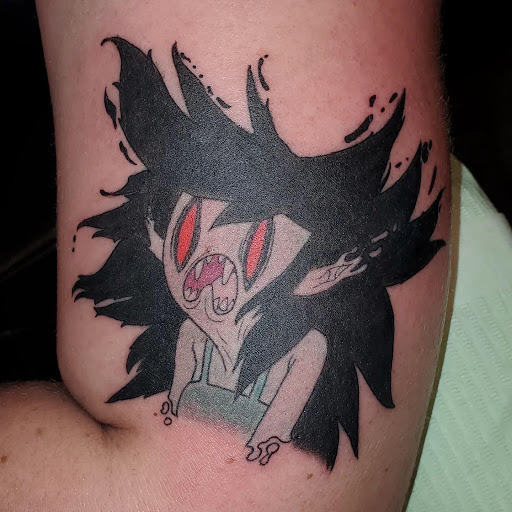 Explore simple skyrim tattoo ideas, creative tattoo ideas in Palm Harbor, available at Angry Owl Tattoo and Piercing