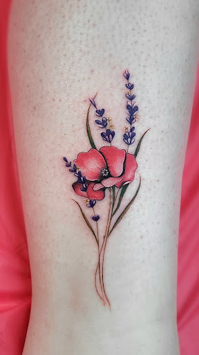 Find boob tattoo idea for your next unique tattoo in Benton at Spectrum Tattoo