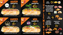 Menu du First food à Noisy-le-Sec