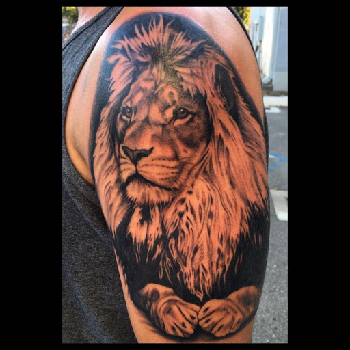 Explore tattoo behind ear ideas, creative tattoo ideas in Woodland, available at CS Tattoo