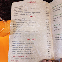 Menu du Ongi Ethorri à Saint-Jean-de-Luz