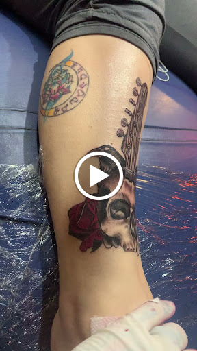 Explore beach tattoo ideas for ladies, creative tattoo ideas in Phoenix, available at The Snooty Fox Tattoo and piercing