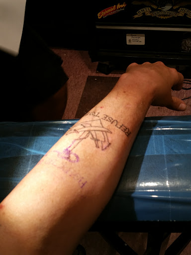 Explore princess crown tattoo ideas, creative tattoo ideas in Howell, available at Metro Studios Tattoos