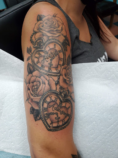 Explore plumber tattoo ideas, creative tattoo ideas in Fall River, available at Fall River Tattoo Co