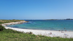 Photo de Plage de Corn ar Gazel avec baie longue