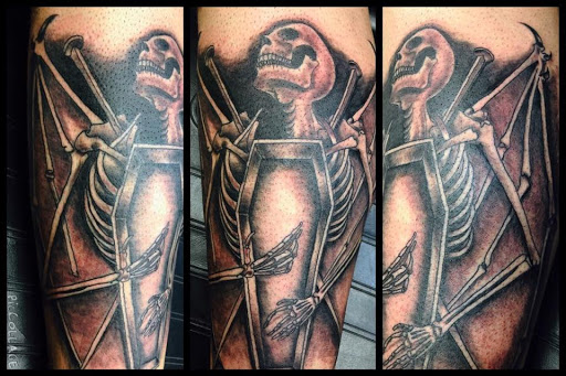 Explore simple motorcycle tattoo ideas, creative tattoo ideas in Albuquerque, available at Tattoosbyfrankieg