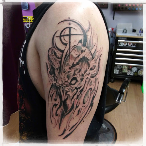 Explore small lil peep tattoo ideas, creative tattoo ideas in La Crosse, available at La Crosse Tattoo